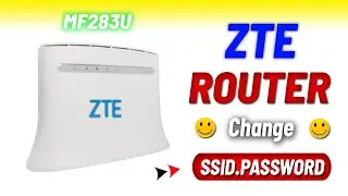 ZTE MF283U | HOW TO CHANGE ZTE MF283U ROUTER SSID AND PASSWORD | CHANGE SSID PASSWORD ZTE MF283U