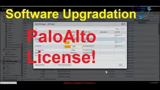 PaloAlto 10.0.1 Firewall Licensing and Software Upgradation in Urdu/Hindi