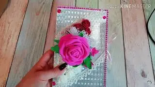 Открытка  из фоамирана своими руками.