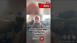 Drony atakują nawet pojedynczych żołnierzy #shorts