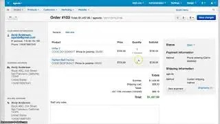 How to fulfill an order and add tracking number at CS Cart