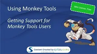 Using Monkey Tools - Getting Support for Monkey Tools Users