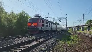 ЧС200-006 с поездом №176 Санкт-Петербург - Москва