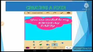 Creating a Flyer with Paintastic