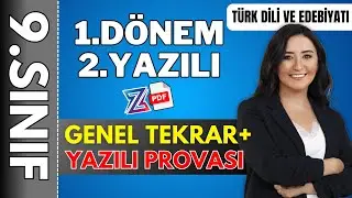 9.sınıf edebiyat 1.dönem 2.yazılı | Genel tekrar + Yazılı provası