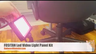 FOSITAN Led Video Light Panel Kit
