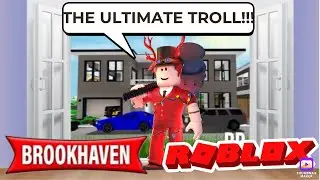 How I trolled people in Brookhaven ( Collaboration )  | Roblox