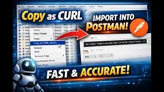 How to Import Network Requests from Browser to Postman using cURL