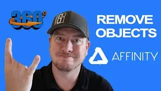 Easily Remove Objects from 360 Photos using Affinity Photo