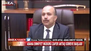ADANA EMNİYET MÜDÜRÜ ZAFER AKTAŞ GÖREVE BAŞLADI