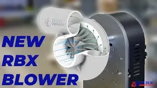 NEW High Efficiency Centrifugal Blower RBX-250 | Republic Manufacturing