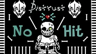[No Hit] UnderSwap : Distrust by Scarm - phase 1 |Undertale Fan-Game|