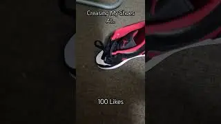 Creasing My Shoes At... #sneaker #shoe #sneakerhead #head #spurs #coys #football #viral #shorts