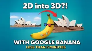 Nano banana Ai 2D into 3D model full beginners Guide for Architecture less than 5 minutes