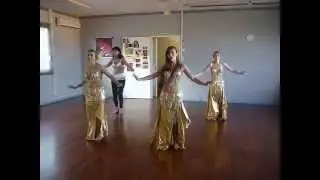 Danse orientale-Répétition (Les filles du soleil) gala 2012