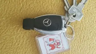 How to replace keyfobe batteries for Mercedes W203