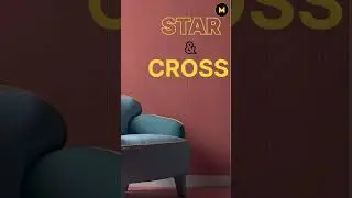 Durable & Unique Star and Cross Tiles | Seamless Interlocking Designs & Bold Colors  #shorts