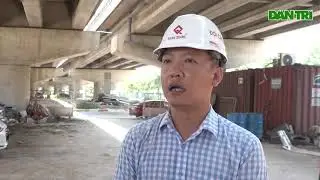 Hình ảnh công trình cầu vượt hồ trị giá 340 tỷ sắp hoàn thành ở Hà Nội