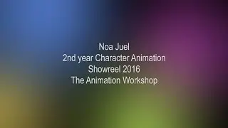 2016 3D animation Showreel