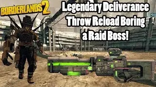 Borderlands 2: Delivering Bore to Hyperius with a Throw Reload