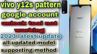 how to unlock vivo y12s  pattern frp lock | vivo y12s pattern unlock tool | v2026 pattern frp unlock