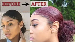 How to Dye Natural Black Hair without Bleach !