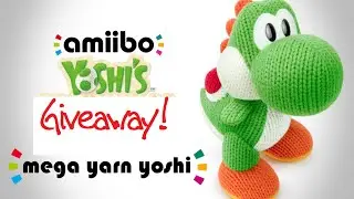 MEGA YARN YOSHI AMIIBO GIVEAWAY on my Instagram.