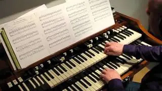 J.S. Bach Cantata BWV 147 Jesu bleibet meine Freude  J.S. Bach on Hammond Organ