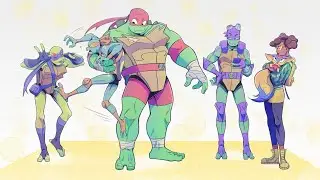 April's Past (ROTTMNT comic dub) | (TMNT 40th Anniversary)
