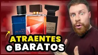 6 PERFUMES ATRAENTES e BARATOS, pra TODO MUNDO ficar APAIXONADO no seu Cheiro | Perfumes Masculinos
