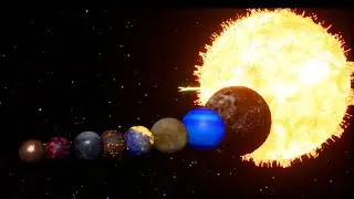 Universe Size Comparison Part 2 | 3D Animation Comparison | Jupiter, Glize-8580, Afrodits