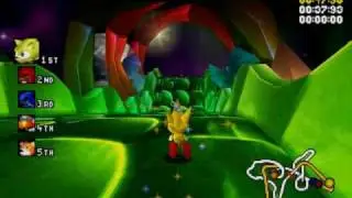 Sonic R - Radiant Emerald Level (Super Sonic)