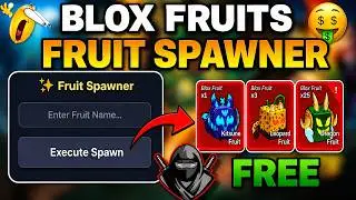 [😱 NEW] Blox Fruits Fruit Spawner Script | New Bug | Free Dragon | Unlimited Fruits | Safe | Roblox