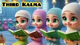 3rd Kalma | Teesra Kalma Tamjeed | Learn 3rd Kalma | Kids Learning Kalma | Kidly Little Stories 