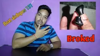 After 1 month Boat airdopes 131 vs rockerz 255 detailed talks / it's all about cracked and 🔋 puffed.