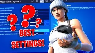 HIM 👑 + THE *BEST* Keyboard + Mouse Settings + Sensitivity (PC FORTNITE Chapter 2) AIMBOT SETTINGS 🚨