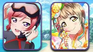 Natsuiro Egao de 1,2,Jump! - Kotori & Maki Mix
