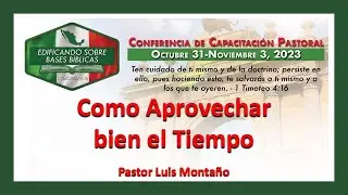 Cómo aprovechar bien el tiempo