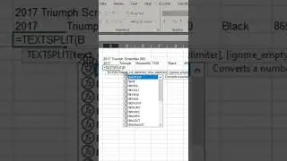 Split text in Excel 