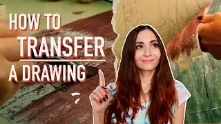 How to Transfer Your Drawing (No Grid, No Projector) - Oil Painting from Imagination Part 4