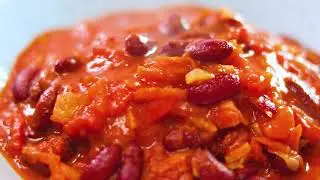 AMAZING PLANT BASED RED KIDNEY BEAN & TOMATO STEW (VEGAN) - Simple dinner idea
