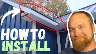 Installing FASCIA Metal | Measuring, Cutting, Notching
