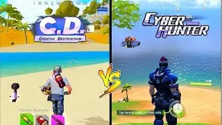 CYBER HUNTER VS CREATIVE DESTRUCTION Comparison - Which is best for mobile?