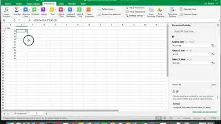 Excel if statement  on Apple