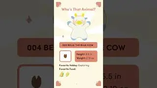 Belle The Blue Cow