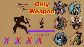 Shadow Fight 2 || Only Blood Reaper vs BOSSES 「iOS/Android Gameplay」