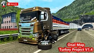 Ets 2-1.46 | Onal Map – Turkey Project V1.4 | Scania DC13-NG Sound Engine Pack | Bolu-Sakarya Yolu