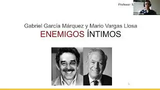 Летний онлайн-лекторий - Enemigos íntimos: Gabriel García Márquez y Mario Vargas Llosa