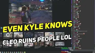 Kyle reacts to BBMC blooding out Pez (with chat reaction)