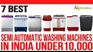 Top 7 Best Semi Automatic Washing Machines in India 2021 | Best Washing Machine Under 10000 | Review